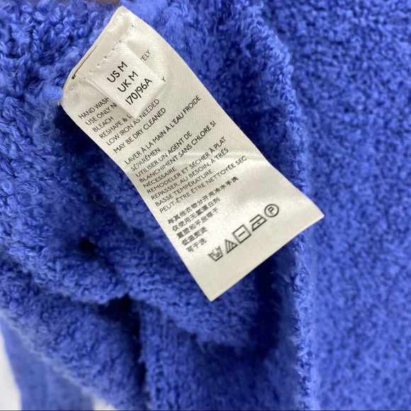 Free People Blue Relaxed Sweater Medium - Picture 5 of 9